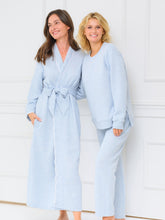 Load image into Gallery viewer, Ice Blue Bundle: Robe + Loungewear Set