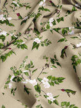 Load image into Gallery viewer, Tan Hummingbird Indoor Fabric