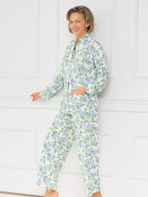 Load image into Gallery viewer, Hydrangea Pima Knit Pajamas