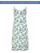 Load image into Gallery viewer, Hydrangea Slip Nightgown