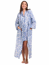 Load image into Gallery viewer, Blue Butterfly Print Nightshirt