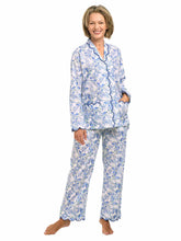 Load image into Gallery viewer, Blue Butterfly Print Pajamas
