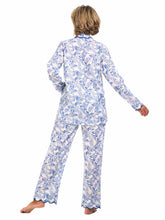 Load image into Gallery viewer, Blue Butterfly Print Pajamas