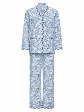 Load image into Gallery viewer, Blue Butterfly Print Pajamas