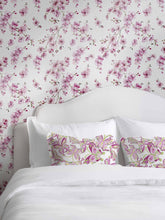 Load image into Gallery viewer, Cherry Blossom Grasscloth Wallpaper