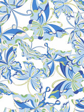 Load image into Gallery viewer, Blue Butterfly Print Pajamas