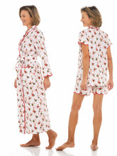 Load image into Gallery viewer, Candy Cane Bundle: Classic Robe + Pajamas with Shorts