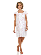 Load image into Gallery viewer, Hearts & Arrows Cap Sleeve Short Nightgown