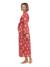 Load image into Gallery viewer, Santa Print Classic Robe
