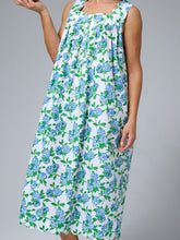 Load image into Gallery viewer, Hydrangea Suvin Gathered Nightgown