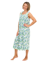Load image into Gallery viewer, Hydrangea Suvin Gathered Nightgown