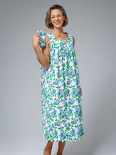 Load image into Gallery viewer, Hydrangea Suvin Gathered Nightgown