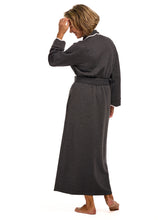 Load image into Gallery viewer, Grey Quilted Classic Robe