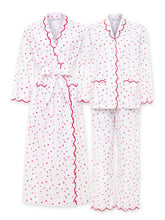 Load image into Gallery viewer, Hearts & Arrows Bundle: Classic Robe + Pajamas