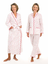 Load image into Gallery viewer, Hearts & Arrows Bundle: Classic Robe + Pajamas