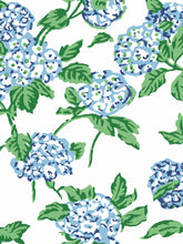 Load image into Gallery viewer, Hydrangea Pima Knit Cap Sleeve Short Nightgown