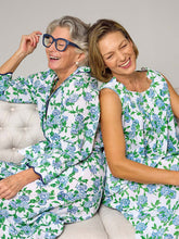 Load image into Gallery viewer, Hydrangea Gathered Nightgown