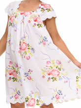 Load image into Gallery viewer, Lila Rose Cap Sleeve Short Nightgown