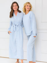 Load image into Gallery viewer, Ice Blue Quilted Loungewear Set
