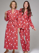 Load image into Gallery viewer, Santa Print Classic Robe