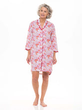 Load image into Gallery viewer, Pink Floral Nightshirt