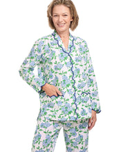 Load image into Gallery viewer, Hydrangea Suvin Pajamas with Scalloping