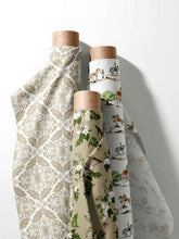 Load image into Gallery viewer, Tan Hummingbird Indoor Fabric