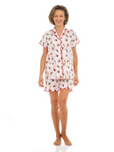 Load image into Gallery viewer, Candy Cane Short Pajamas