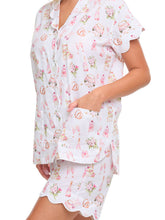 Load image into Gallery viewer, Bridal Print S/S PJs with Shorts