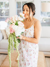 Load image into Gallery viewer, Bridal Print Slip Nightgown