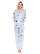 Load image into Gallery viewer, Pale Blue Gardenia Pajamas