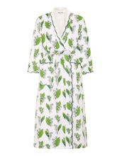 Load image into Gallery viewer, Lily-of-the-valley Fleece Lined Classic Robe