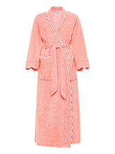 Load image into Gallery viewer, Coral French Terry Classic Robe