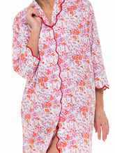 Load image into Gallery viewer, Pink Floral Nightshirt