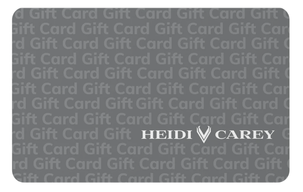 Heidi Carey Gift Card