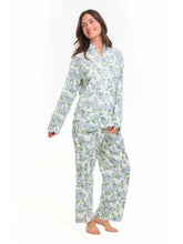 Load image into Gallery viewer, Hydrangea Pima Knit Pajamas
