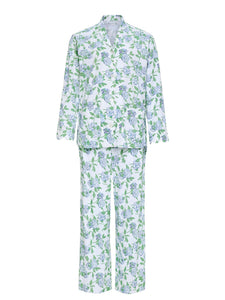 Hydrangea Pima Knit Pajamas