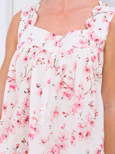Cherry Blossom Gathered Nightgown