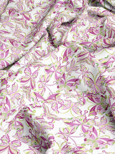 Pink Butterfly Indoor Fabric