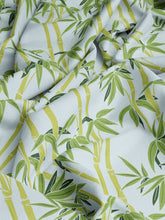 Load image into Gallery viewer, Green Bamboo Indoor Fabric
