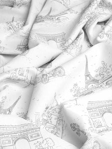 Grey Paris Indoor Fabric