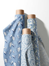 Load image into Gallery viewer, Ice Blue Filigree Indoor Fabric
