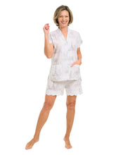 Load image into Gallery viewer, Paris Print Short Sleeve PJ with Shorts
