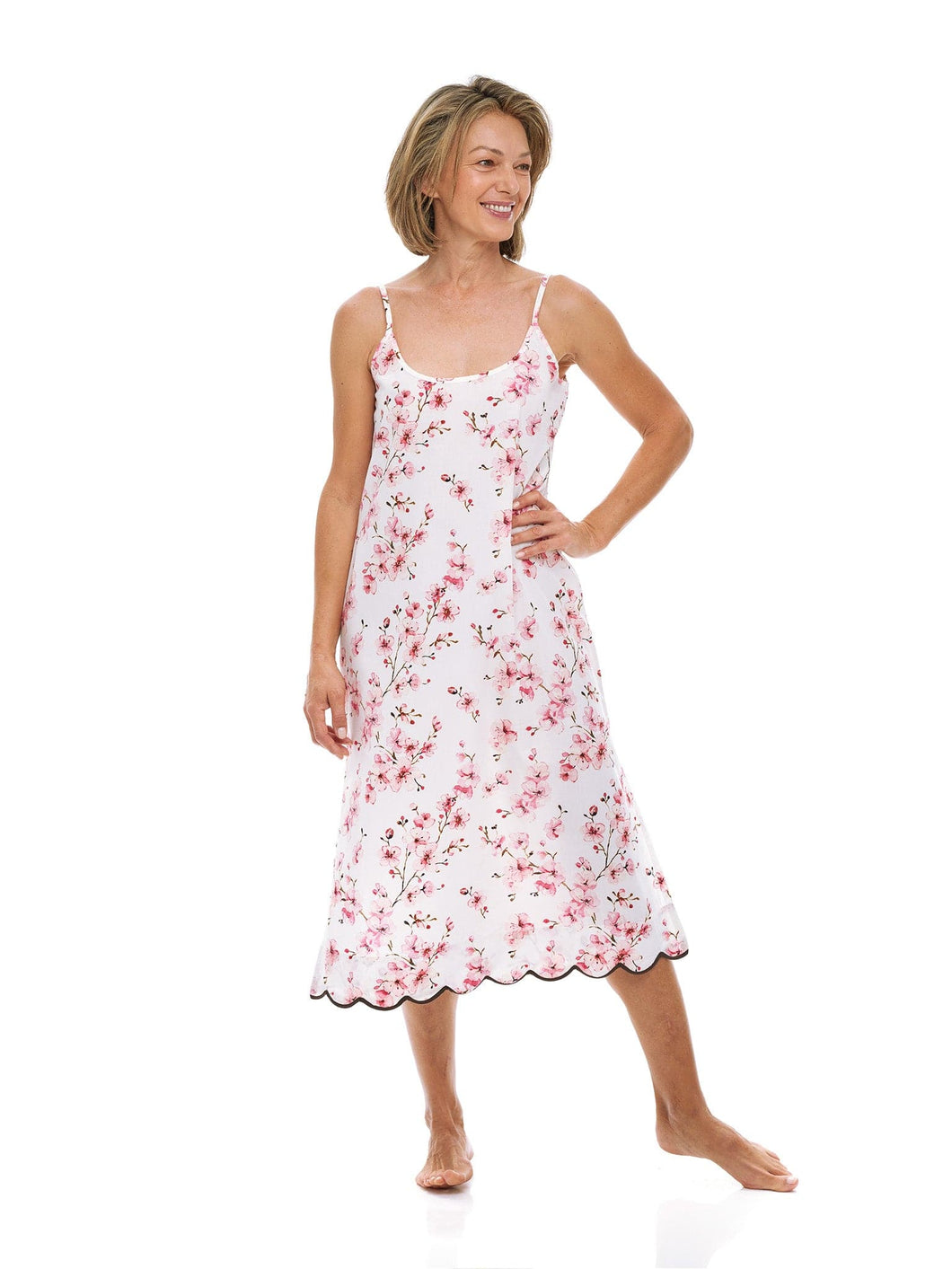 Cherry Blossom Slip Nightgown
