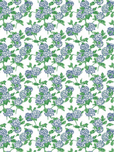 Hydrangea Clay Coated Wallpaper