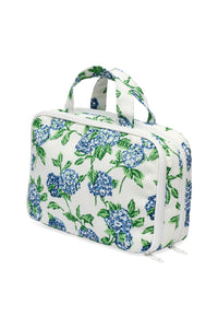 Hydrangea Medium Handle Cosmetic Bag