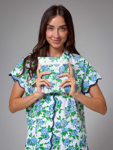 Hydrangea Travel Laundry Bag