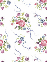 Load image into Gallery viewer, Lila Rose Clay Coated Wallpaper
