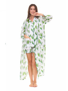 Lily of the Valley Bundle: Classic Robe + Pajamas with Shorts
