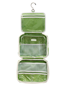 Lily of the Valley Large Hanging Cosmetic Bag